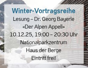 Winter-Vortragsreihe © NPV-BGD