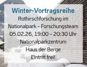 Winter-Vortragsreihe © NPV-BGD