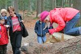 Führung mit Kindern durch den Wald